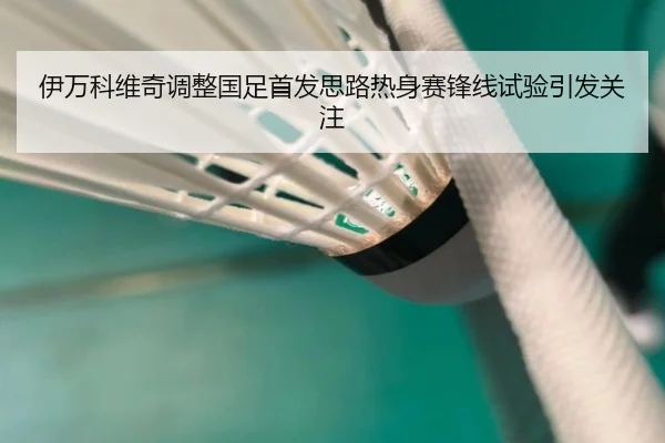 伊万科维奇调整国足首发思路热身赛锋线试验引发关注